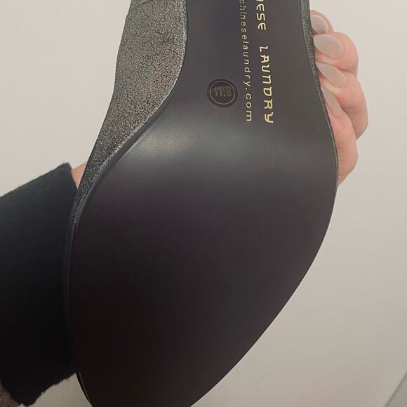 Chinese Laundry Century heels NIB Olive - Picture 7 of 12